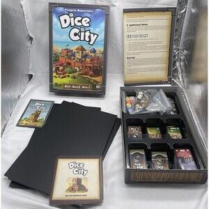 Dice City Board Game Vangelis Bagiartakis 2015 AEG, Artipia Games New Open Box